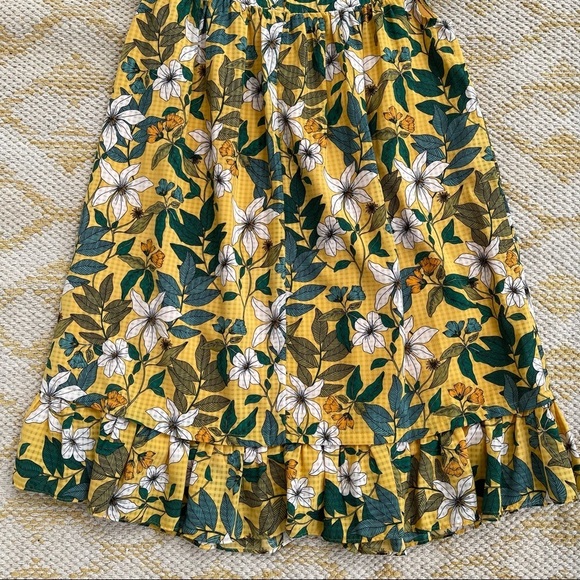 Who what wear yellow floral dress - Picture 10 of 11